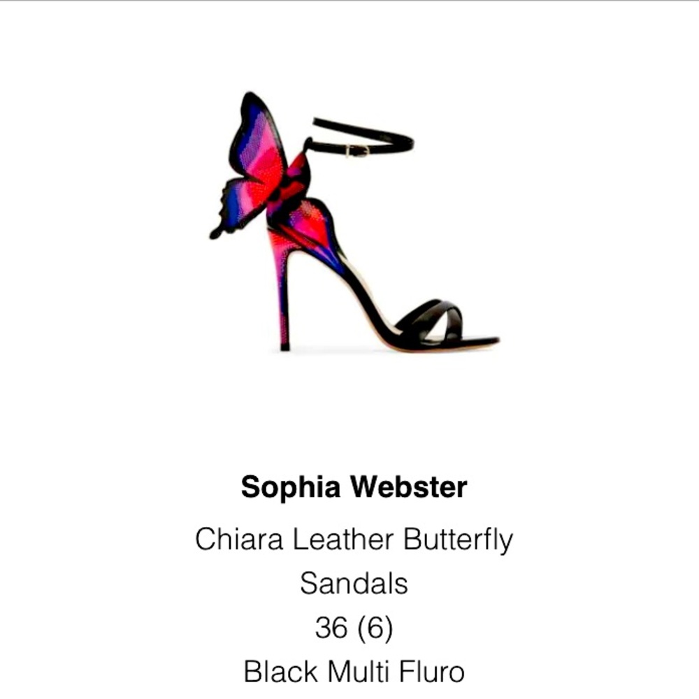 Sophia Webster Chiara butterfly sandals